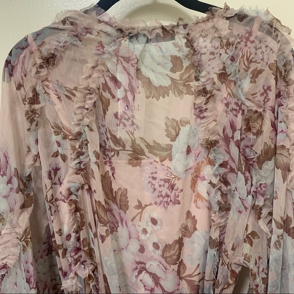 Anthropologie O.P.T Bohemian Floral Dress, Anthropologie Dress, Mini Dress - Picture 13 of 14